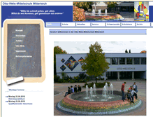 Tablet Screenshot of hauptschule-mitterteich.de